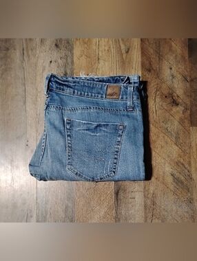 American Eagle Outfitters True Flare Light Wash Jeans Women's Size: 12R
